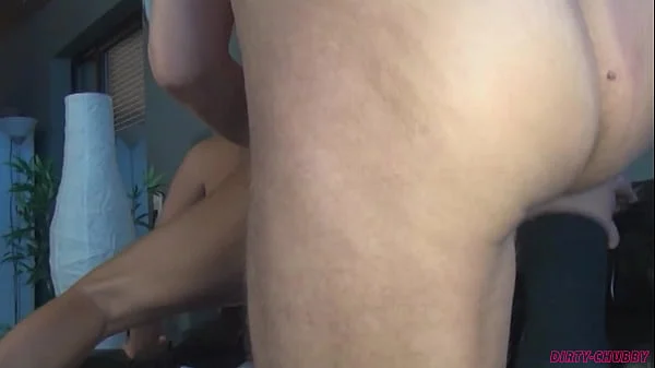 Filthy fat bitch taking hard big cock into her juicy cunt
